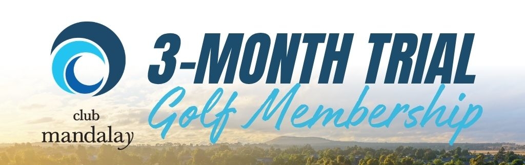 3 Month Trial Golf Membership